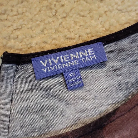 Vivienne Tam blouse Red patterned xs - Picture 2 of 8